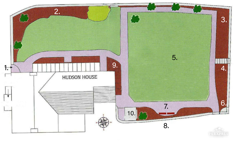 Layout of the Garden